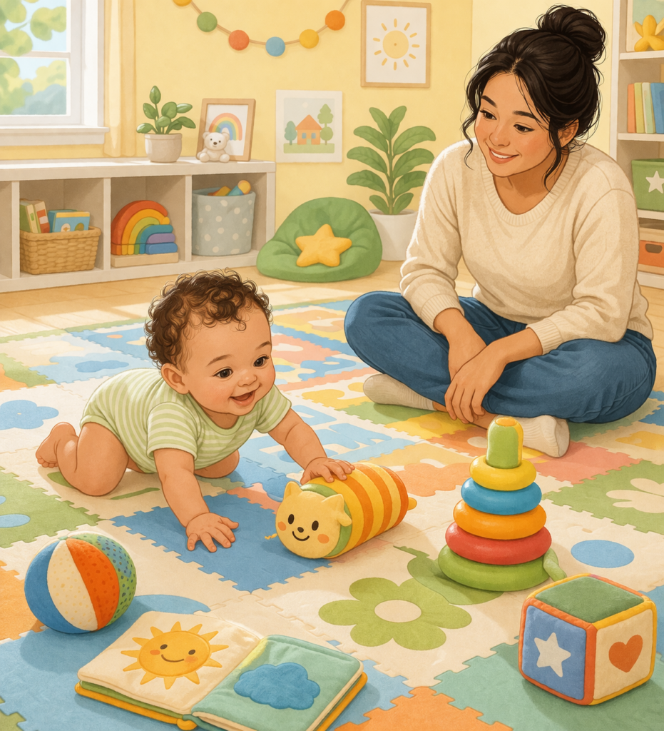 Illustration for Keeping Your Baby Safe During Playtime: Essential Precautions