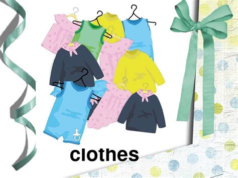 Infant and Toddler Clothing Illustration